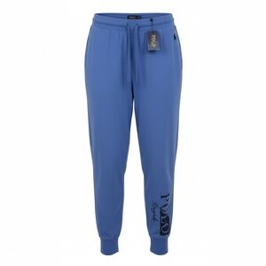 Polo Ralph Lauren Men's Size 3X Lightweight Pajama Sleep Jogger Pants Blue NWT